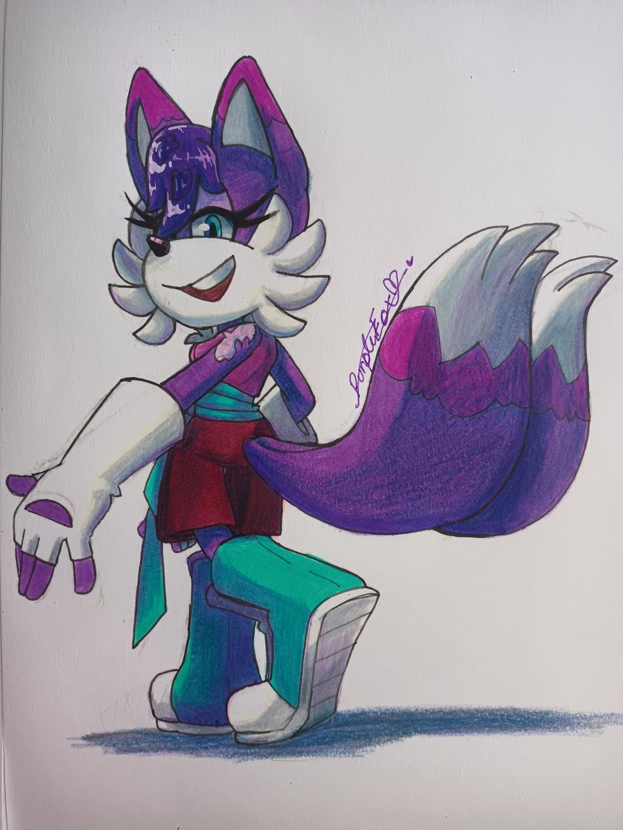 Pfox6464's tweet photo. ROXY BEIBE, SHE IS THE BEST 🗣️🗣️🗣️ 
.
#RoxyP #ocartist #furryart #sonicart #PFox64 https://t.co/iZIC5H9mBc