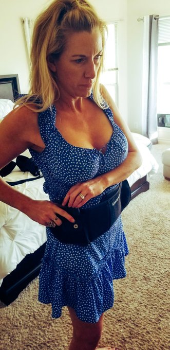 Serious question...how can a lady carry wearing a sundress...this isn't going to work is it? LOL I don't