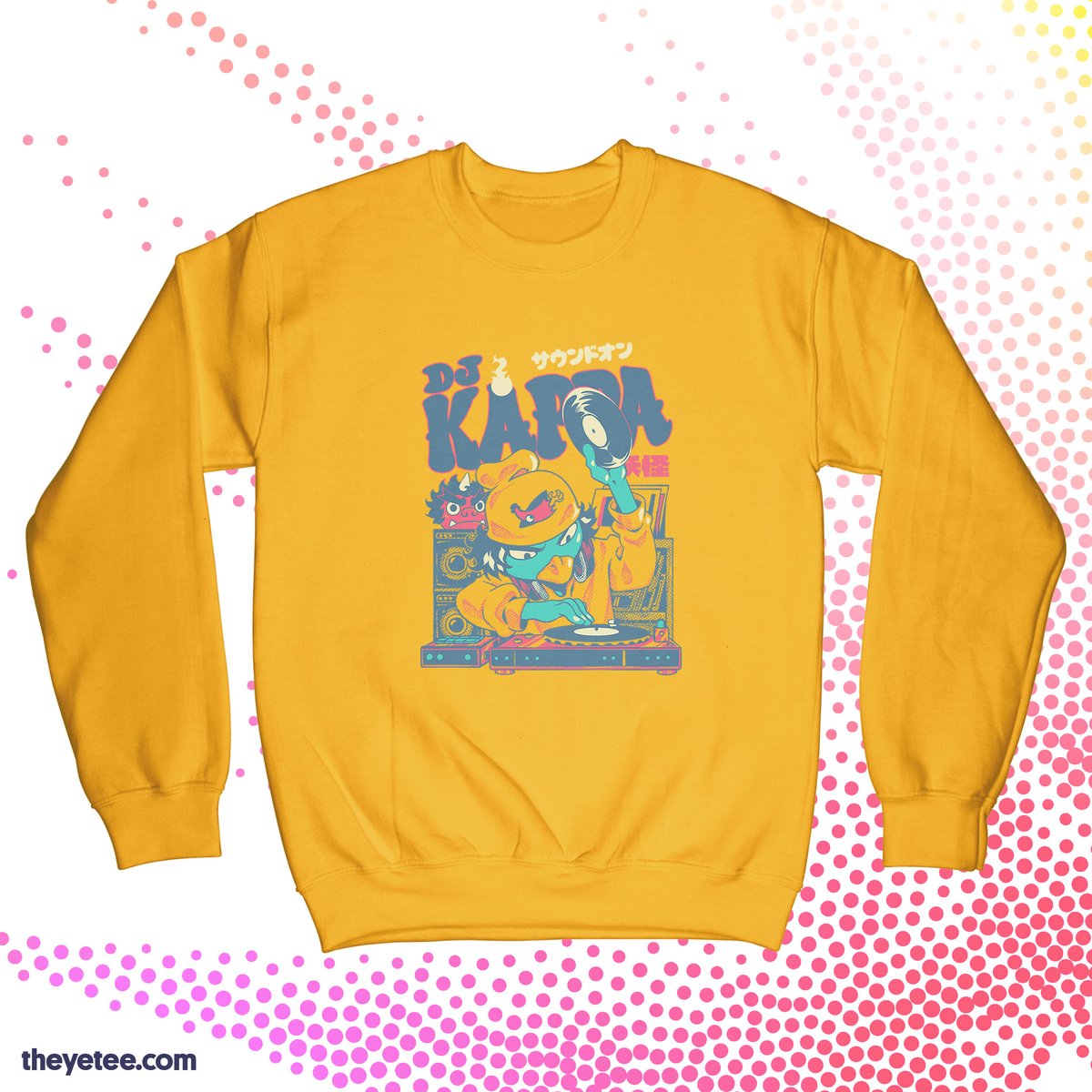 「Here's an old school beat you might reme」|The Yetee 🌈のイラスト