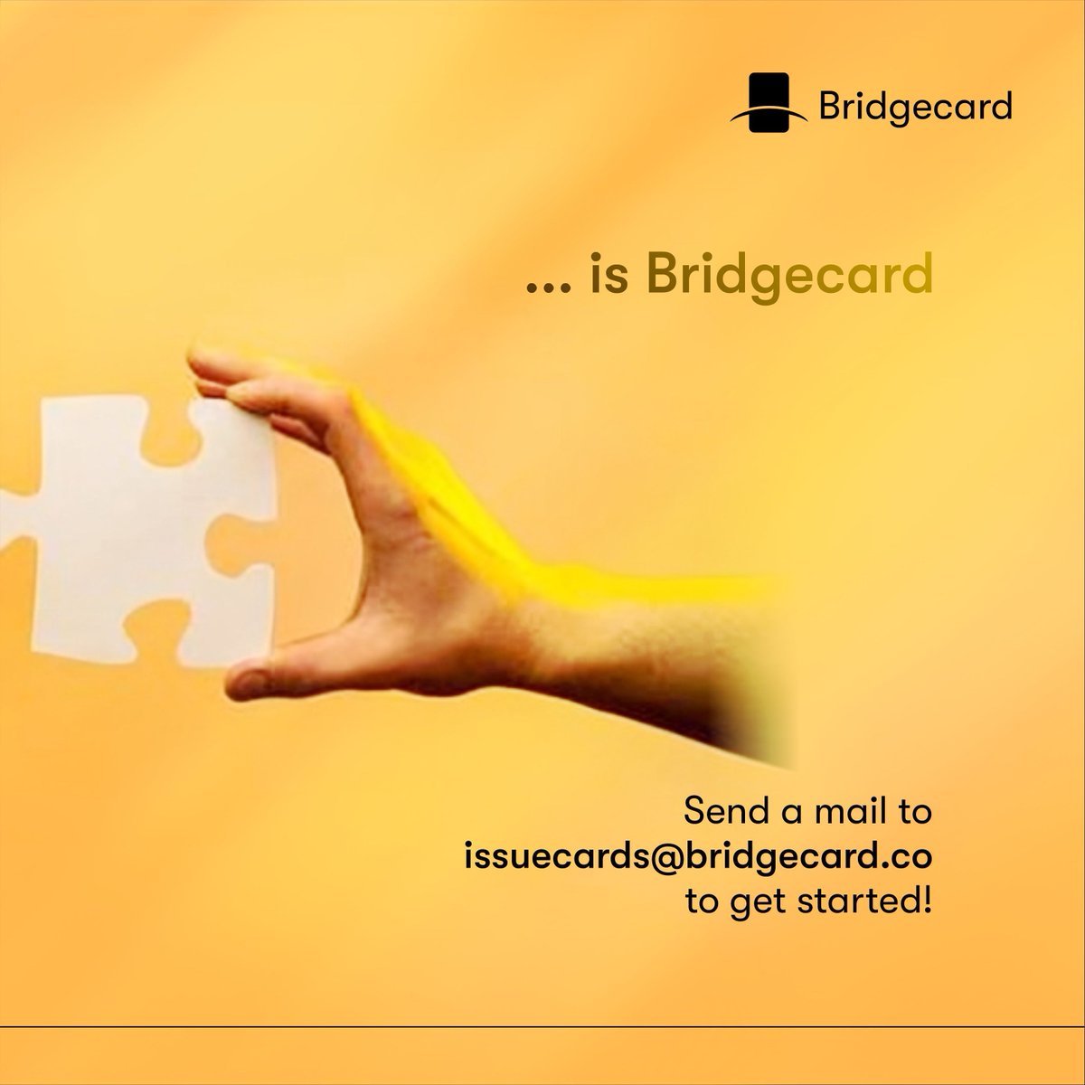 mybridgecard's tweet photo. Our operations, APIs and card structure are versatile and designed to fit unique product needs. 

We'll fit the piece however is best for your customers🧩 https://t.co/vfiHlURWhB