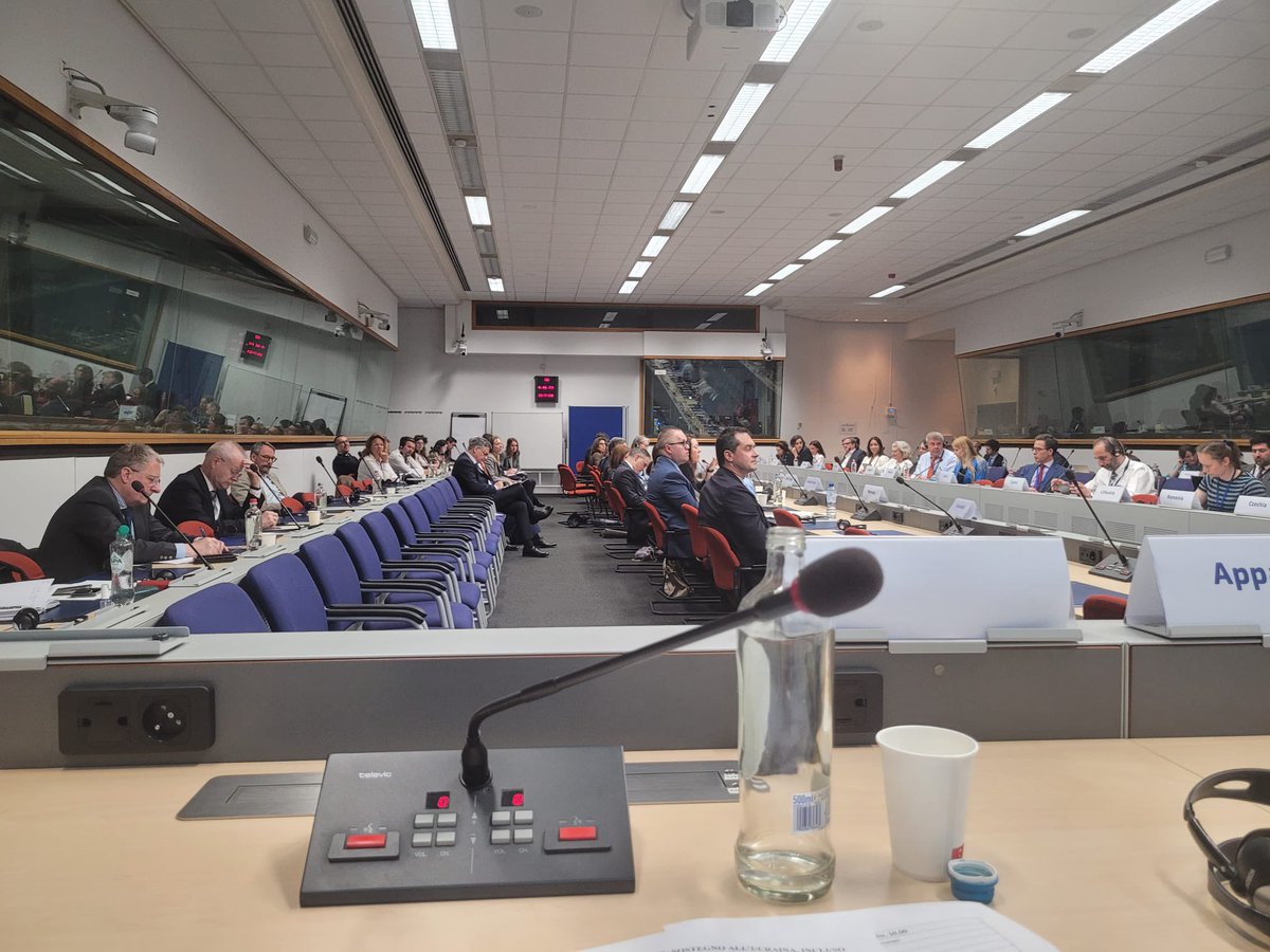MPeronaci's tweet photo. Inspiring discussion today on NATO-EU cooperation on support to Ukraine, including through defence industry.

The fourth 🇮🇹🇩🇪 informal workshop continues to enhance dialogue and understanding between the two Organisations. https://t.co/dITXsVu5fn
