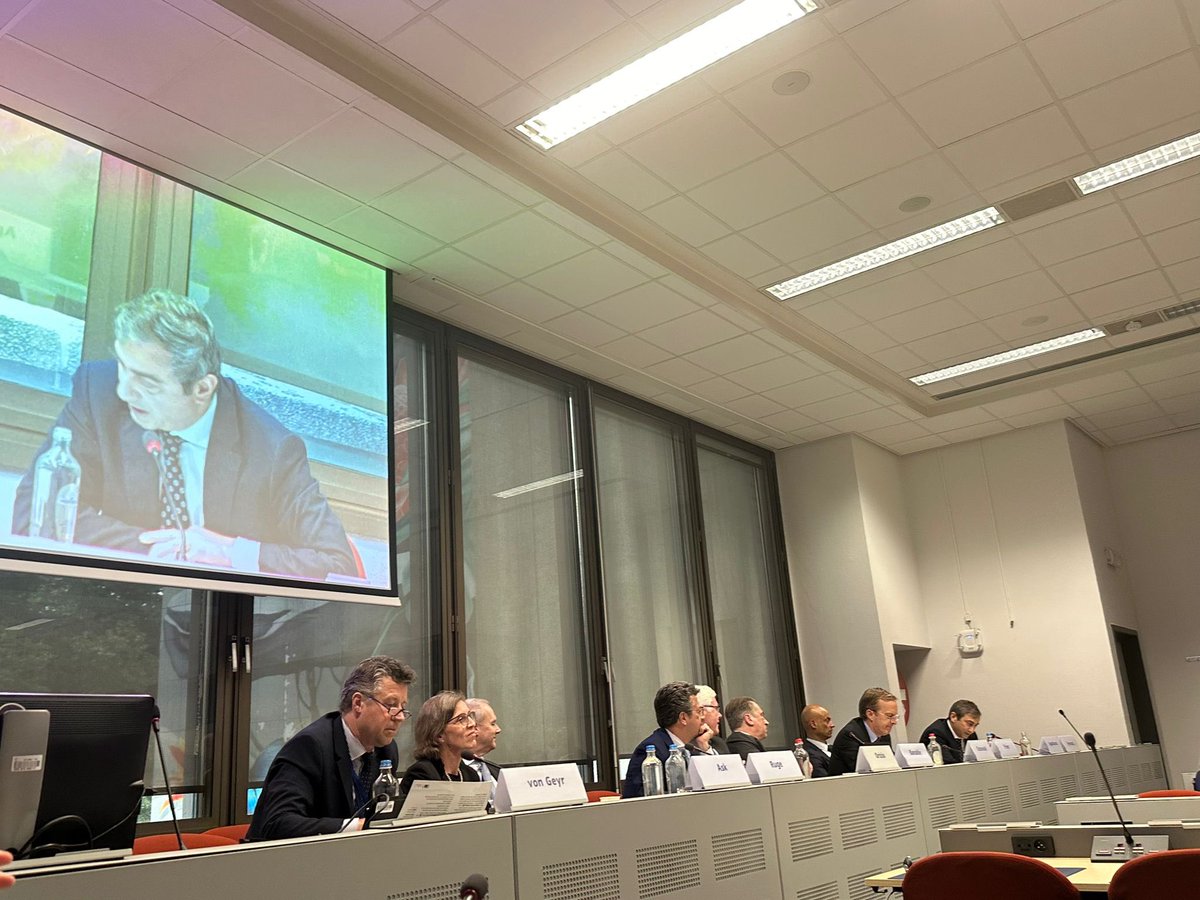 MPeronaci's tweet photo. Inspiring discussion today on NATO-EU cooperation on support to Ukraine, including through defence industry.

The fourth 🇮🇹🇩🇪 informal workshop continues to enhance dialogue and understanding between the two Organisations. https://t.co/dITXsVu5fn