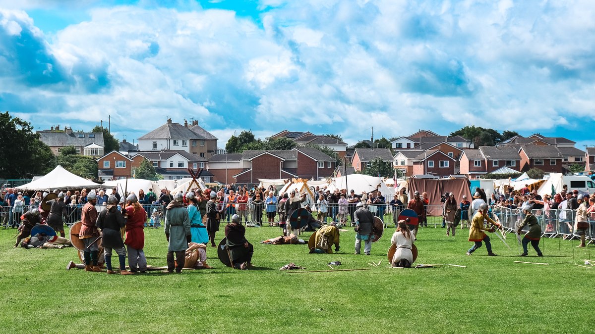 🚗 Driving to the Heysham Viking Festival? Head to Half Moon Bay car park (LA3 2LA) - only £5 for the whole day! #HeyshamVikingFestival

🗓️ July 20th - 21st ⏰ from 10:00AM