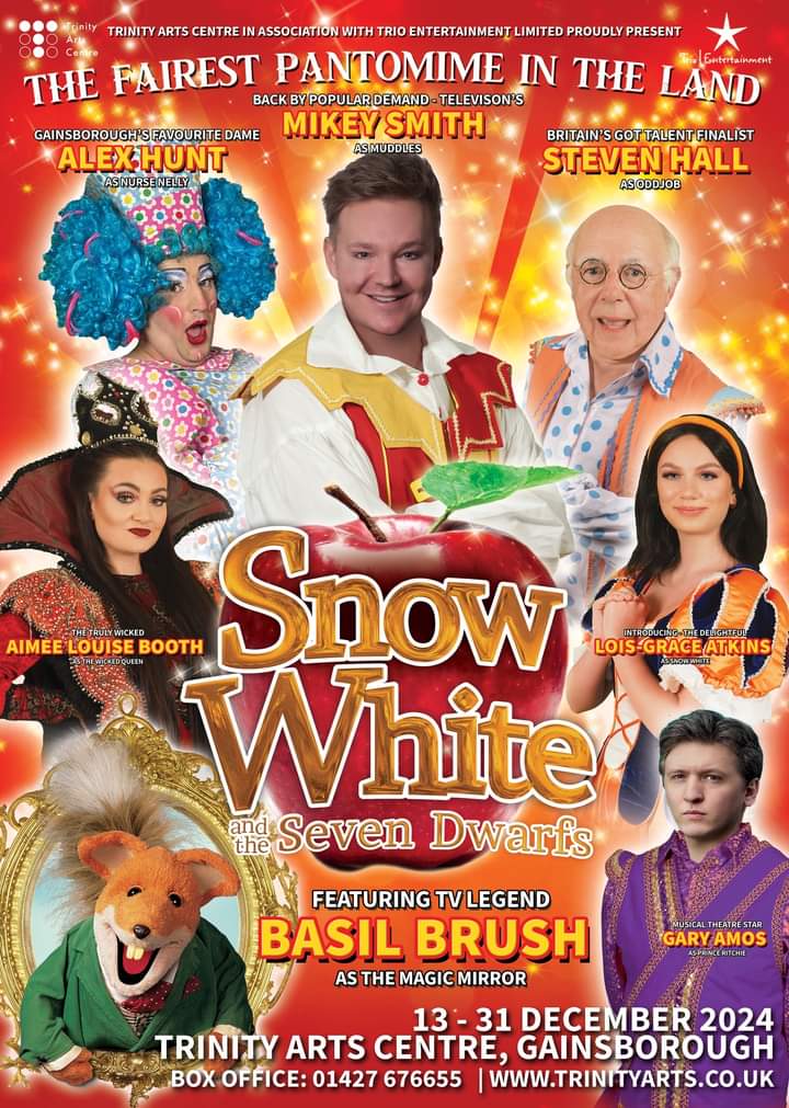 Gary Amos (Actor) (@garyamos1992) on Twitter photo I'll be returning for my 16th Panto for <a href="/Trio_Entertain/">Trio Entertainment</a> as Prince Ritchie in 'Snow White' at <a href="/TrinityArtsGain/">Trinity Arts Centre</a> alongside <a href="/mikeysmithuk/">Mikey Smith</a>, Steven Hall and the legendary Basil Brush!!! ๐คด #actor #actorslife #theatre #stage #pantomime #panto #trioentertainment #snowwhite #gainsborough I'll be returning for my 16th Panto for <a href="/Trio_Entertain/">Trio Entertainment</a> as Prince Ritchie in 'Snow White' at <a href="/TrinityArtsGain/">Trinity Arts Centre</a> alongside <a href="/mikeysmithuk/">Mikey Smith</a>, Steven Hall and the legendary Basil Brush!!! ๐คด #actor #actorslife #theatre #stage #pantomime #panto #trioentertainment #snowwhite #gainsborough