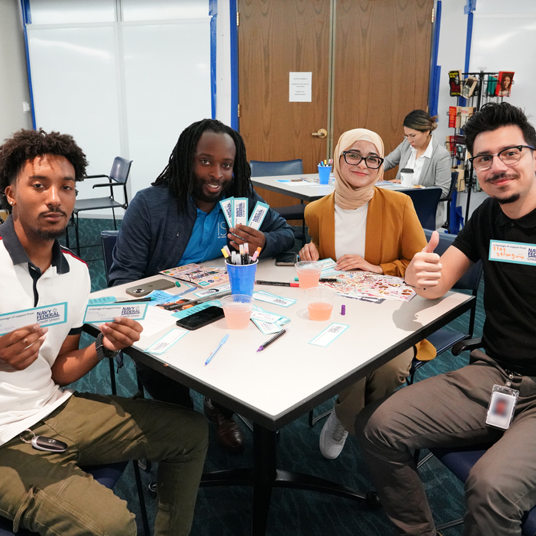 NavyFederal's tweet photo. We’ve joined forces with @UTR4Military to host a virtual back-to-school book drive! We love to see military kids make the grade. Your first assignment: donate now until Aug. 10 to help us buy books for the little scholars - https://t.co/BDiDdzGPIh. #NavyFederalServes https://t.co/N0XjGHDOw0