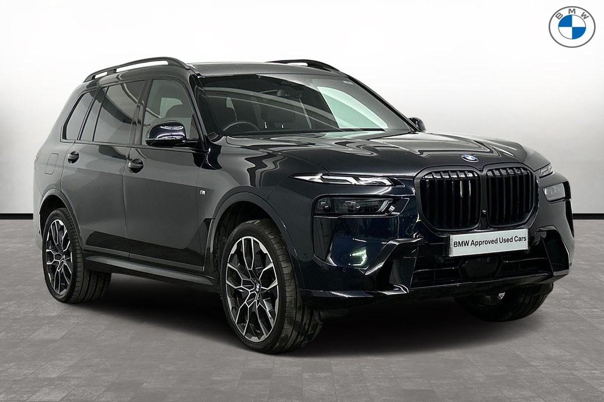 JCMG_BMW's tweet photo. Available at John Clark BMW Aberdeen
2022 BMW X7 xDrive40d M Sport
Now Priced at £78,000

✔ Adaptive LED Headlights
✔ M Leather Steering Wheel
✔ 48V Mild Hybrid Technology
✔ 14.9" Central Display
✔ Speed Limiter

Reserve online for just £99: https://t.co/tnnCtzQz3U https://t.co/ulxxl6OwZY