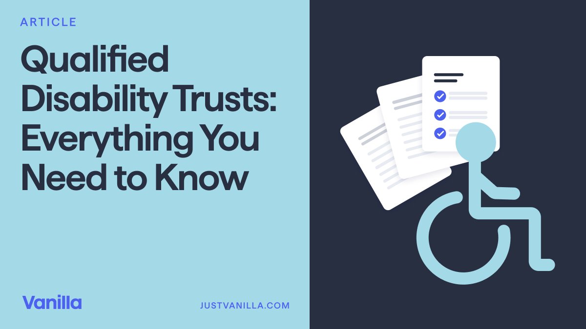 Planning for family members with disabilities or special needs requires careful attention and, at times, the use of specialized planning mechanisms. 

One available tool is the qualified disability trust. Learn all about QDTs here: ow.ly/MEPj50SBtiK