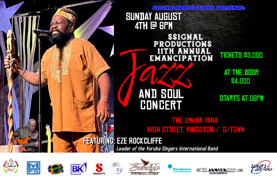 SSignalProducts's tweet photo. Its 3 weeks to our much anticipated event and we are pleased to once again include this strong symbol of longevity and culturalism, coupled with that strong spirit of Emancipation in Mr. Eze Rockcliffe #emancipationjazzandsoul2024 https://t.co/jJGaC6ohdm
