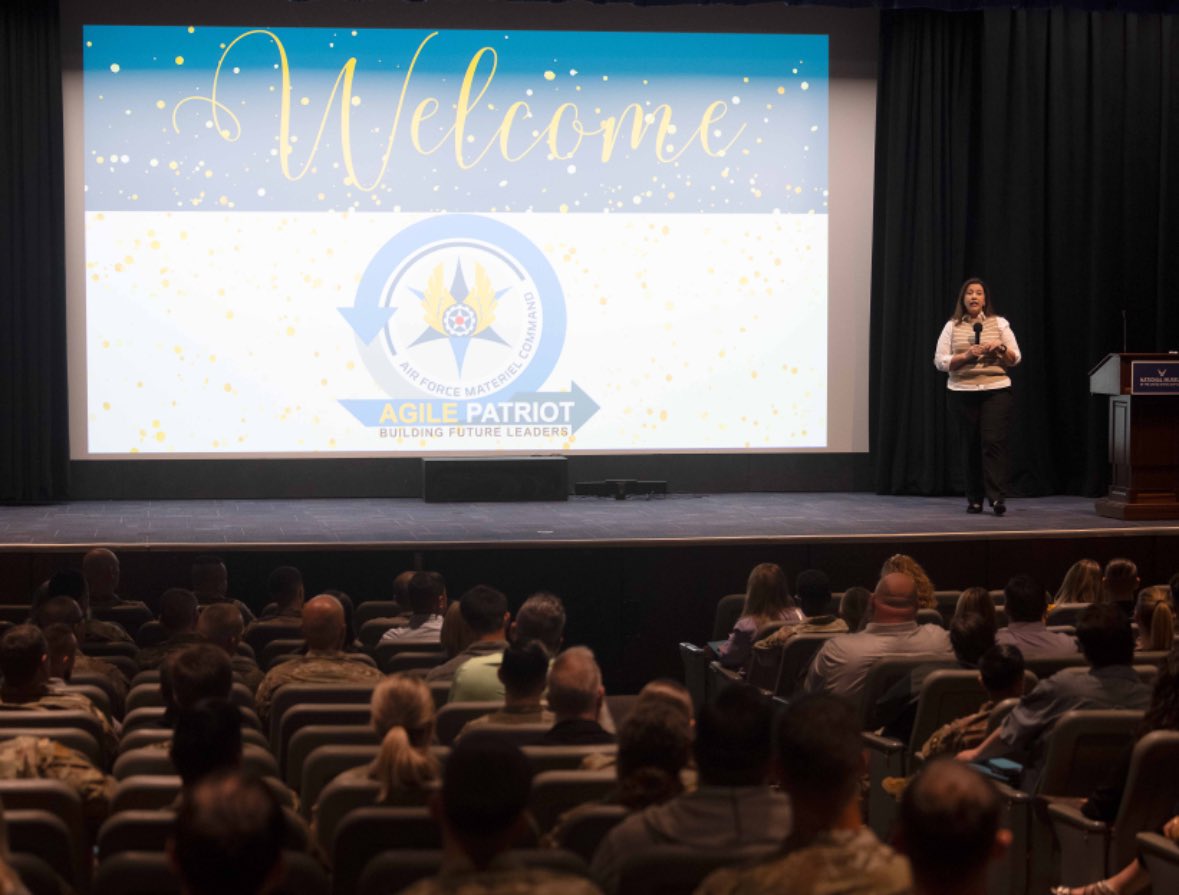 Air Force Test Center (@aftestcenter) on Twitter photo Agile Patriot 2024 preps AFMC Airmen for today’s challenges! 
🌟 Gen. Richardson: “We’re working together like never before.” 
Full story: bit.ly/4cZ92X1
🚀 #AgilePatriot2024 #Leadership #AFMC #unitedstatesairforce #airforcetestcenter Agile Patriot 2024 preps AFMC Airmen for today’s challenges! 
🌟 Gen. Richardson: “We’re working together like never before.” 
Full story: bit.ly/4cZ92X1
🚀 #AgilePatriot2024 #Leadership #AFMC #unitedstatesairforce #airforcetestcenter