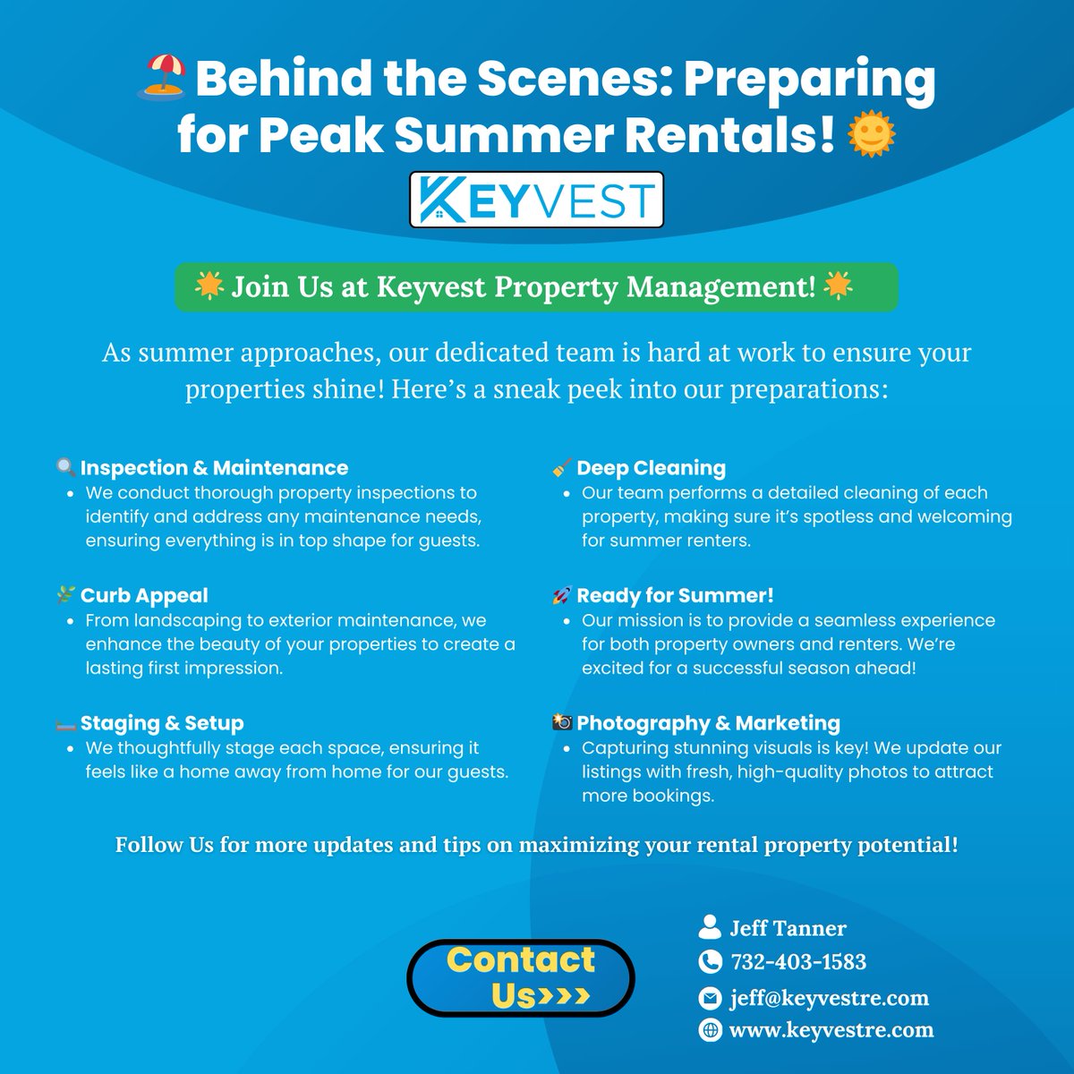 keyvestre's tweet photo. ๐๏ธ Behind the Scenes: Preparing for Peak Summer Rentals! ๐
.
.
.
.
.
.
#fullservicepropertymanagement #vacationrentalexperts #buyingandselling #vacationrentals #rentalpropertymanagement #vacationrentalexperts #buyingandselling #KeyvestrePropertyManagement #Keyvest #newjersey https://t.co/NC52t0M90b