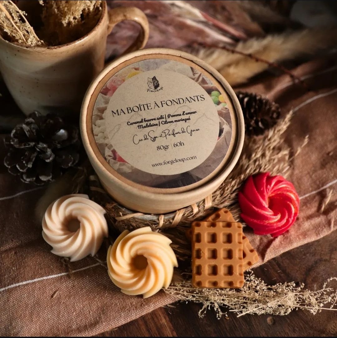Forgeloup's tweet photo. Découvrez nos boites découverte de fondants.
Profitez de 80h de parfums pour embaumer votre maison pleinement.
Disponibles sur notre site internet.
(Non comestible) https://t.co/KaOozqBTVS
