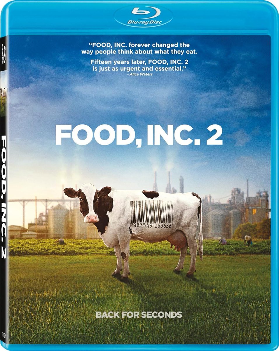The_Ent_Factor's tweet photo. The documentary FOOD, INC 2 (2023) has been released on Blu-ray

https://t.co/LpbqiTs0G3

#bluray #documentary #foodinc2 @MagnoliaPics @FOODINC2 https://t.co/Ywgl7HafDu