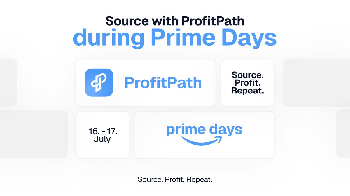 Prime Days starting tomorrow 📝 

A great way for our members to clear out all the shops, as there will also be great offers at a good amount of stores. 📈 

Sourcing with Software, has never been easier. That's ProfitPath.

Want a Manual Guide for Prime Days? Reply. 👇