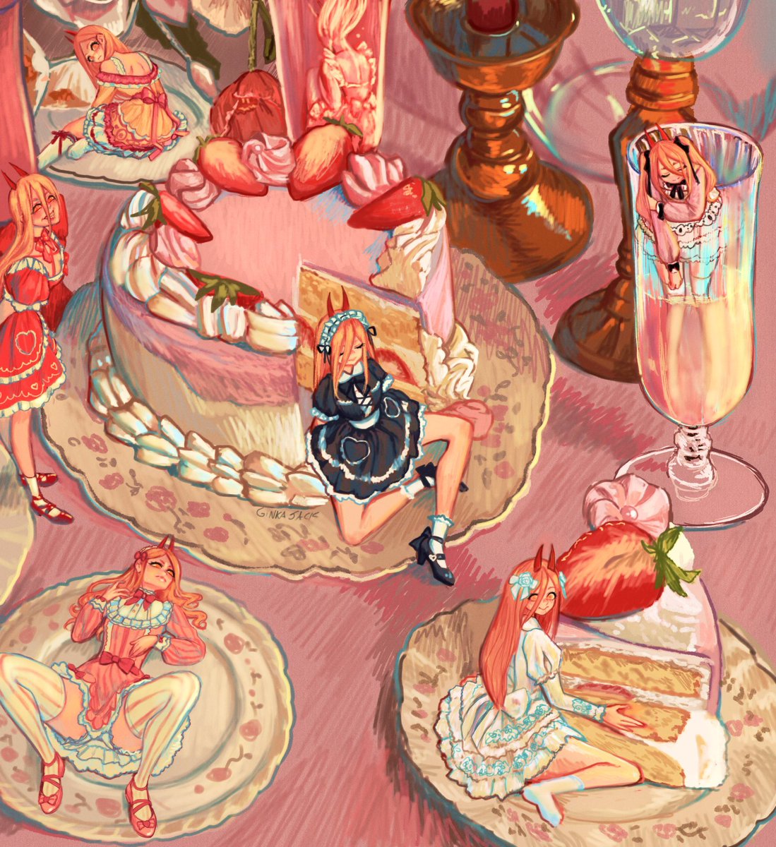 Mi linda Power con tortas