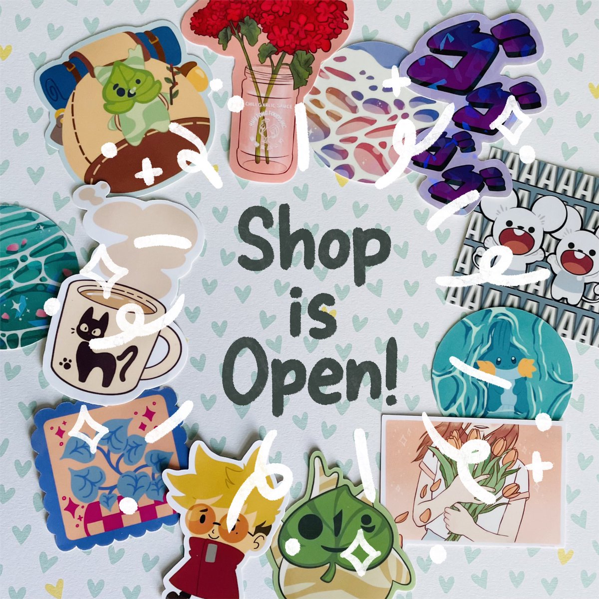 vyvyjtran's tweet photo. my Etsy is back open! I’m on there as vyvyjtran and if it interests you, you can use code CONLEFTOVERS10 for 10% off your purchase. thanks 🙂‍↕️💖 https://t.co/tglzQu6BTY