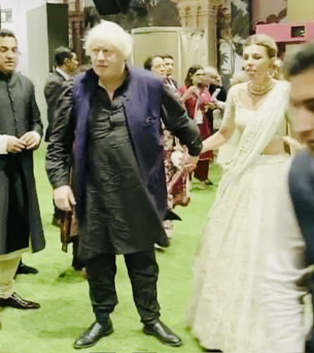 Mr Toad on his wedding day.