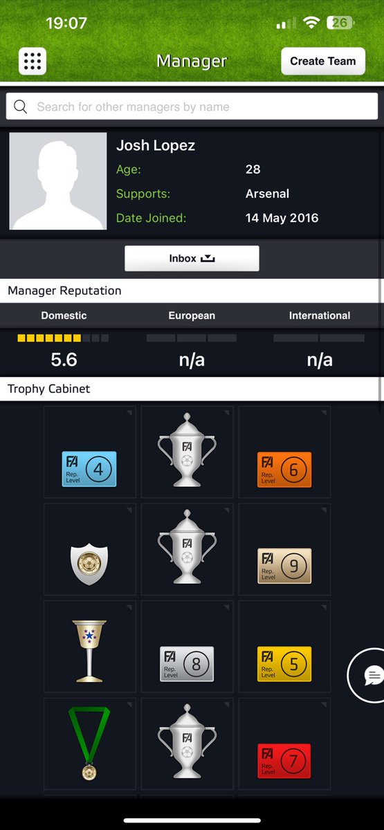 J_KingLopez's tweet photo. @FantasyFootyHub End of an era! 💔 Gutted to see this, Will be thoroughly missed. App kept me engaged every single Matchday for years. Nothing beats the anticipation for new weekday to start and the scheduling of transfers 🥲 Ending with trophy cabinet looking like Madrids 🫡 https://t.co/T1nntie8E7