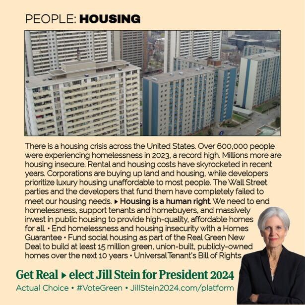 DJVeronica's tweet photo. WHY Green party?
WHY Dr Jill Stein 2024?
PLATFORM.
People, Planet, Peace, (THREAD)
NOT PROFITS (that is Corporate Capitalist DNC & RNC priority, profits over people).
Please consider the Green party platform?
Here is how we work for YOU,
Instead of corporations or billionaires: https://t.co/eKN6qX1CHq