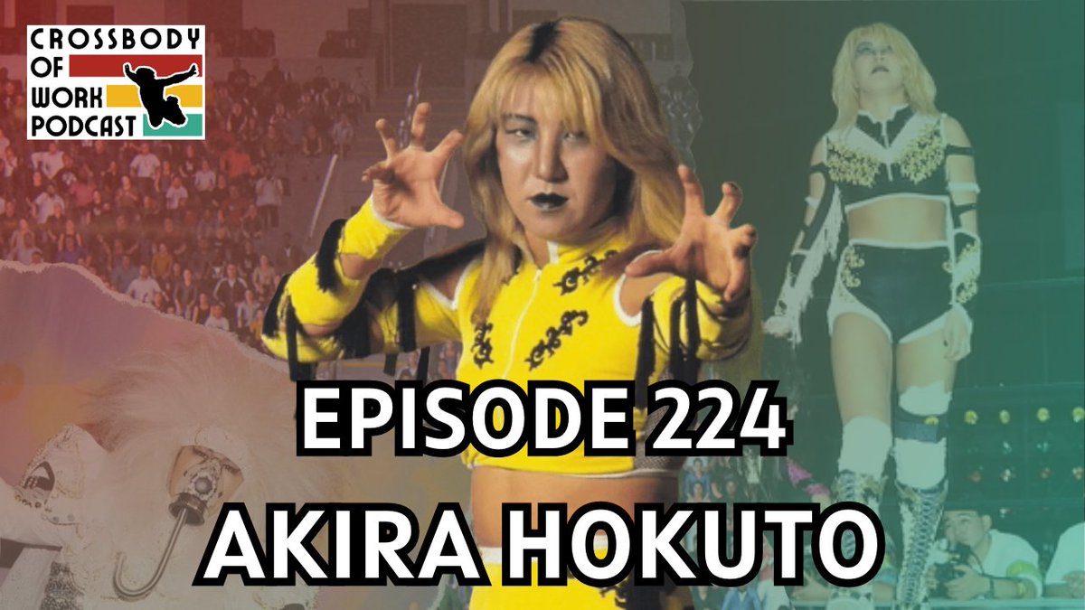 CrossbodyOfWork's tweet photo. Catch up on all of our latest episodes! We've covered:

⭐️Akira Hokuto
⭐️Jerry Lynn
⭐️Taka Michinoku
⭐️Kane in a 3-part series

Get these and hundreds of other wrestler deep dive episodes wherever you get your podcasts! https://t.co/AnDlTovtJJ