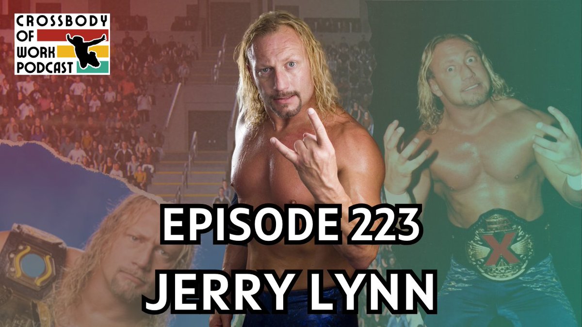 CrossbodyOfWork's tweet photo. Catch up on all of our latest episodes! We've covered:

⭐️Akira Hokuto
⭐️Jerry Lynn
⭐️Taka Michinoku
⭐️Kane in a 3-part series

Get these and hundreds of other wrestler deep dive episodes wherever you get your podcasts! https://t.co/AnDlTovtJJ