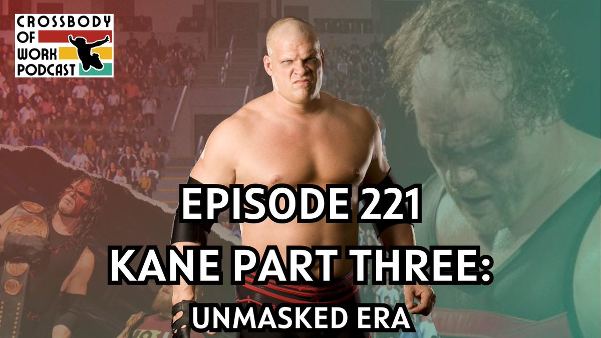 CrossbodyOfWork's tweet photo. Catch up on all of our latest episodes! We've covered:

⭐️Akira Hokuto
⭐️Jerry Lynn
⭐️Taka Michinoku
⭐️Kane in a 3-part series

Get these and hundreds of other wrestler deep dive episodes wherever you get your podcasts! https://t.co/AnDlTovtJJ