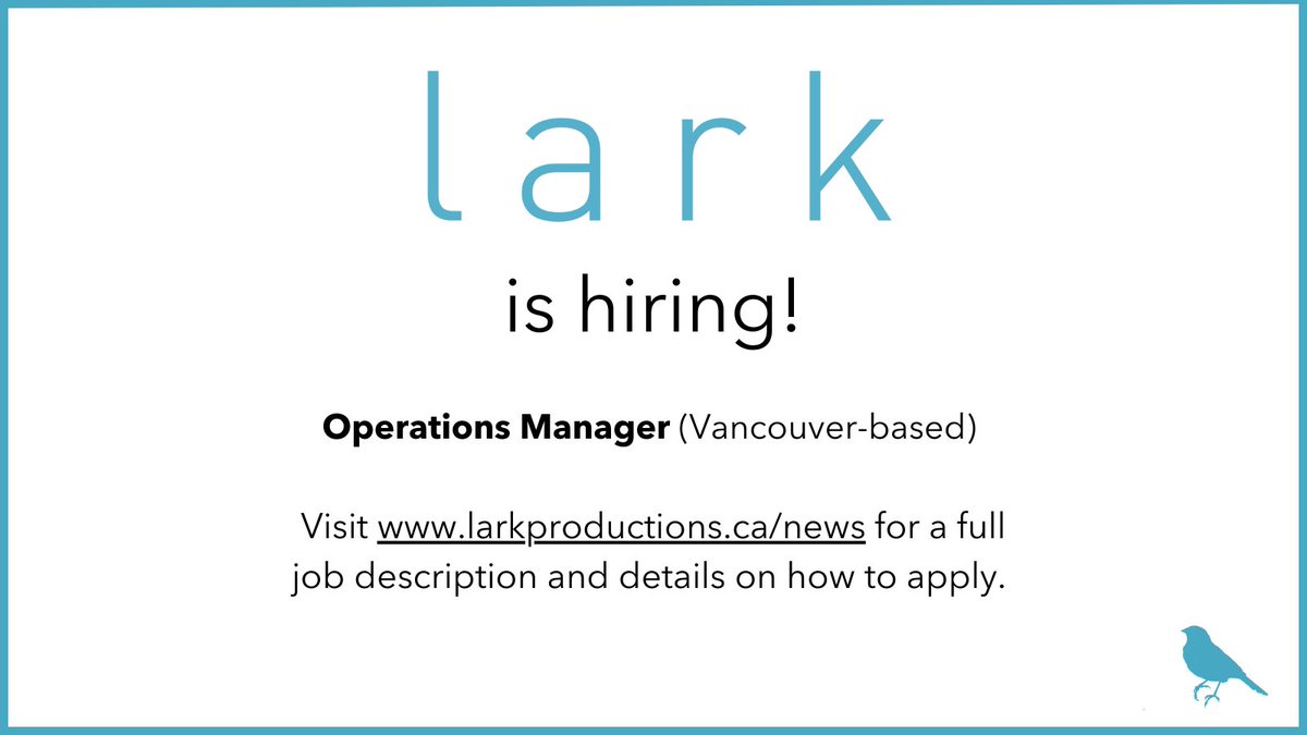 Lark Productions tweet media