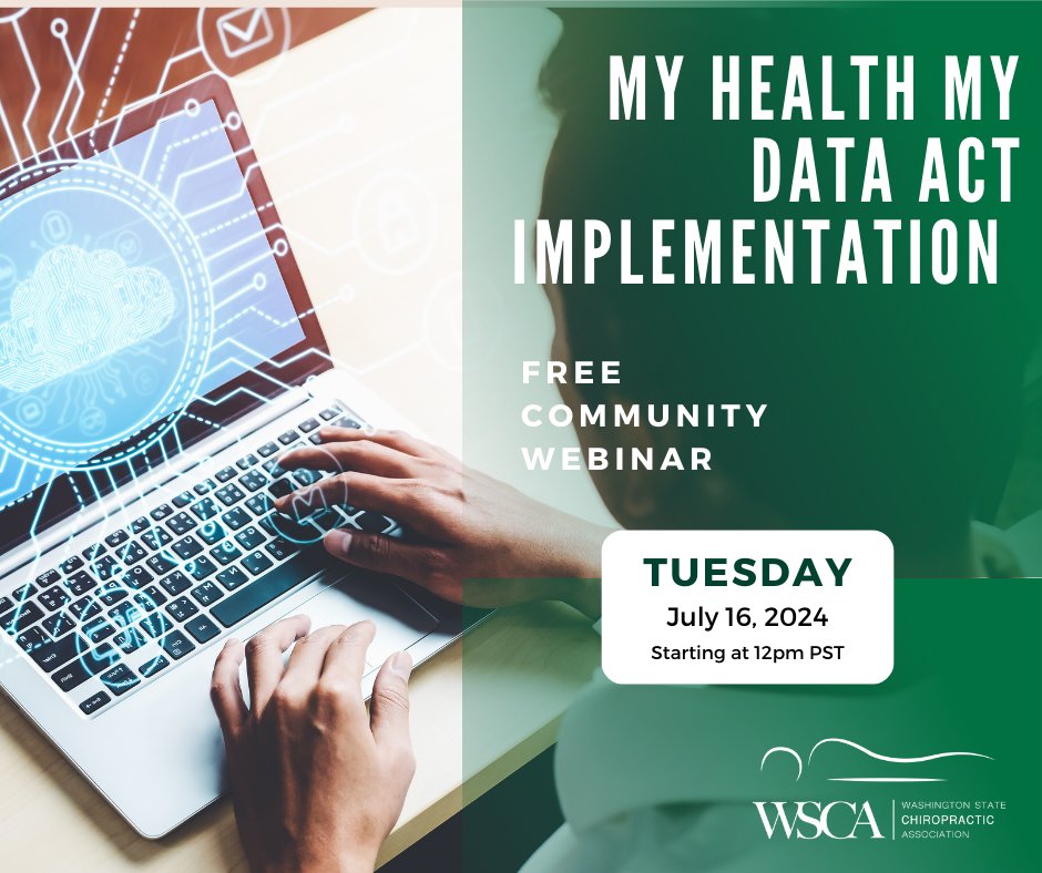 Washington State Chiropractic Association (WSCA) tweet media