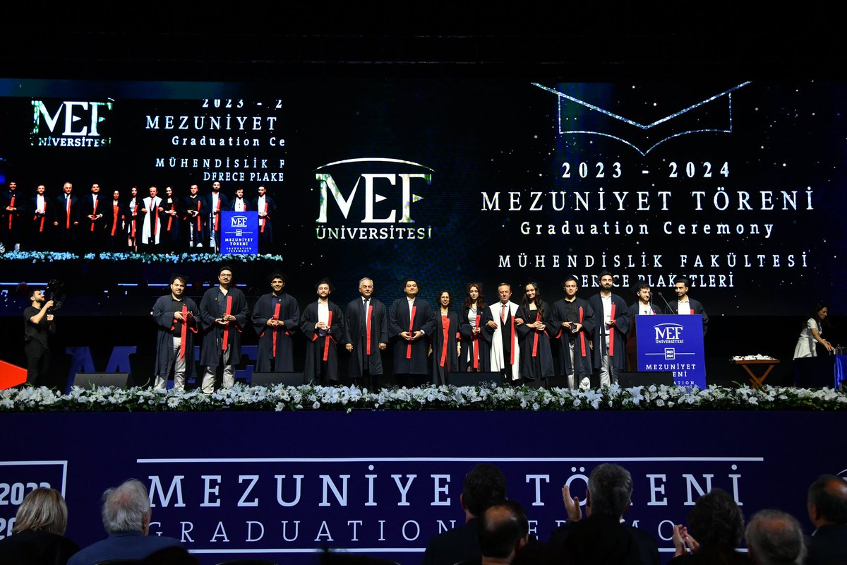MEFuniversitesi's tweet photo. 2023-2024 Akademik Yılı Bölüm 1., 2. Ve 3.’lerimiz… 👏🏻👏🏻 Tüm öğrencilerimizi tebrik ediyoruz. ⭐️💙♥️ 🎓👩🏻‍🎓🧑🏼‍🎓👨🏻‍🎓
#MEFuniversitesi
#MEFtemezuniyetheyecani #MEF24 #MEFliOlmak #MEFmezuniyet  #İyikiMEF https://t.co/b36QcyqAaF