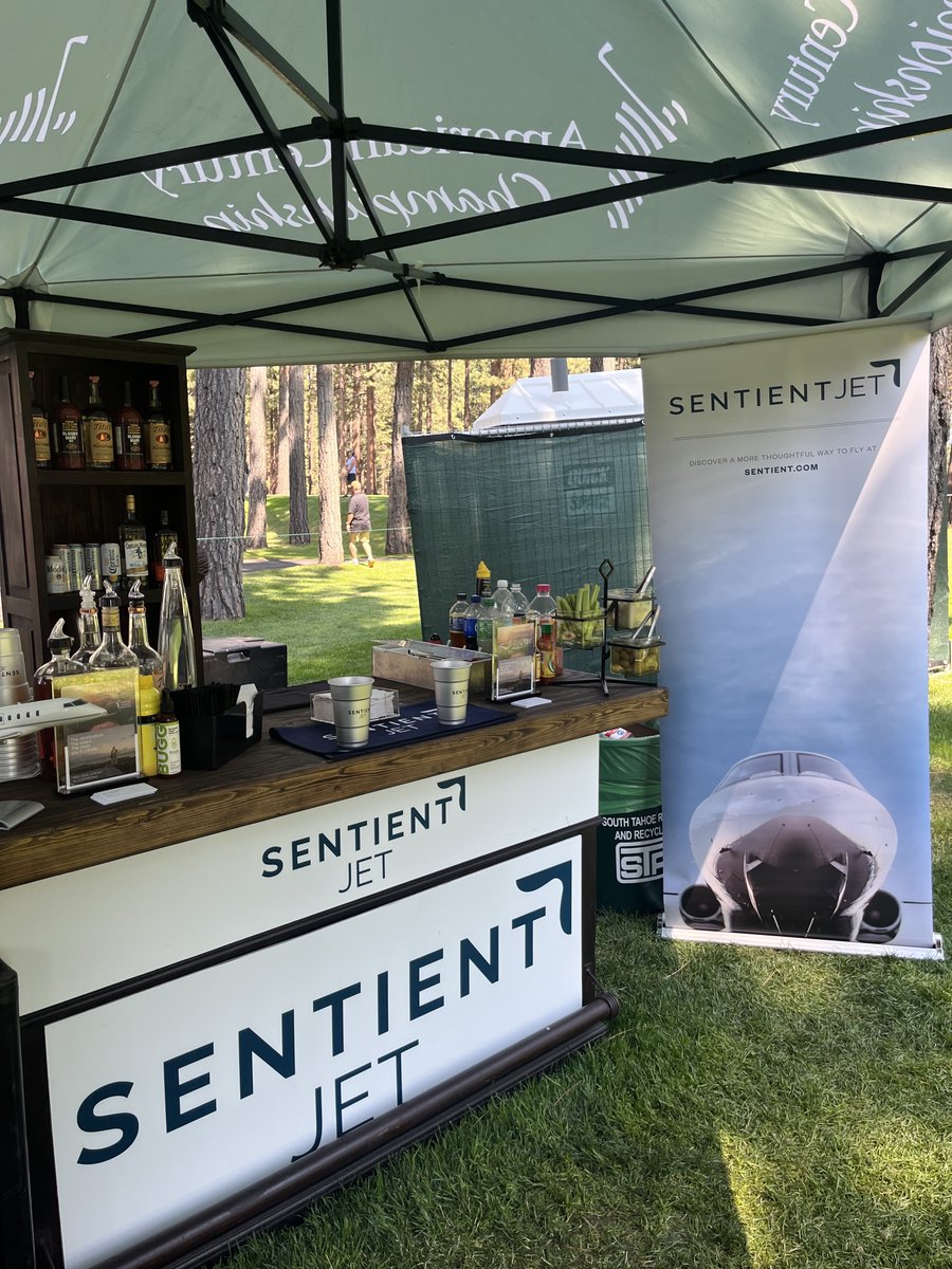 sentientjet's tweet photo. Sentient Jet was thrilled to be at the @ACChampionship at @EdgewoodTahoe, providing premium private jet travel for players and exclusive participants. Be sure to catch all the highlights and recaps, including Sentient Jet ambassador @BFlay, on @NBCSports! #SentientJet #ACCGolf https://t.co/jVbPmEfo6j