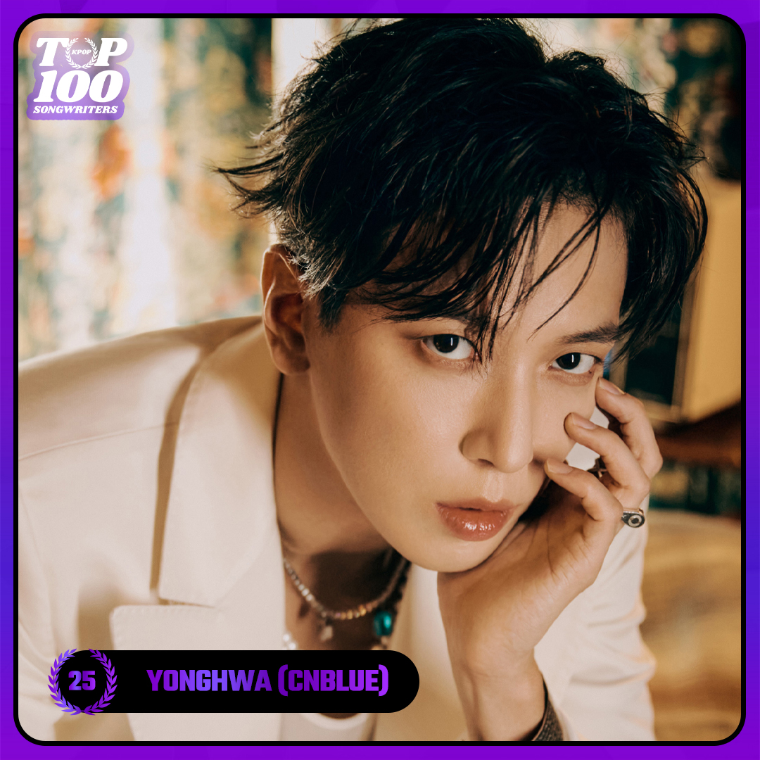 TOP100KPOP's tweet photo. TOP 100 – K-POP SONGWRITERS

#25 YONGHWA (#CNBLUE)

Congratulations! 🎉 https://t.co/jV1TB0dzSG