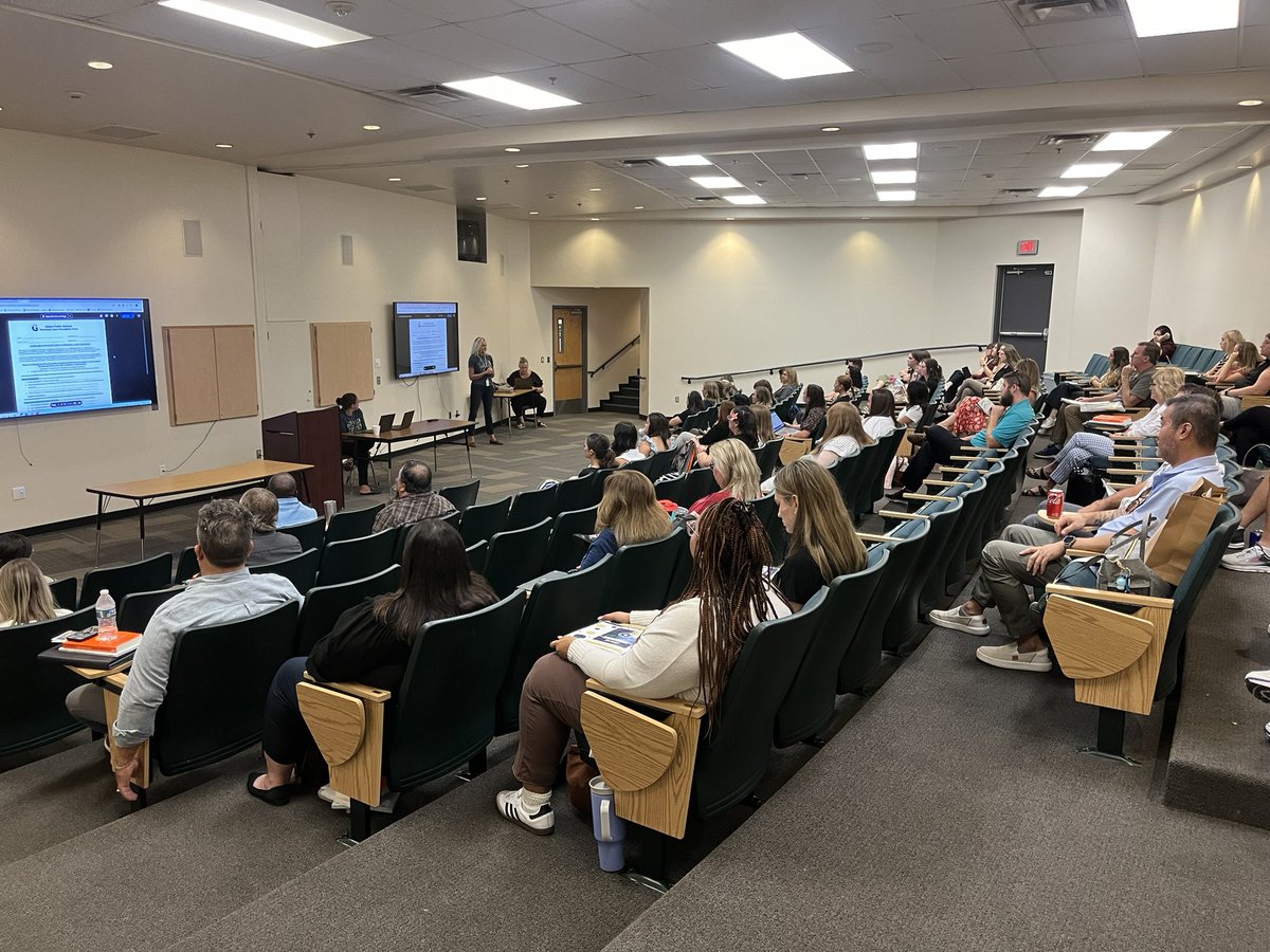 Gilbert Public Schools welcomed almost 200 new teachers and certified staff today! The 2024-25 school year is going to be the BEST!! #ConnectCreateCare <a href="/GPS_District/">The Official Gilbert Public Schools District</a>