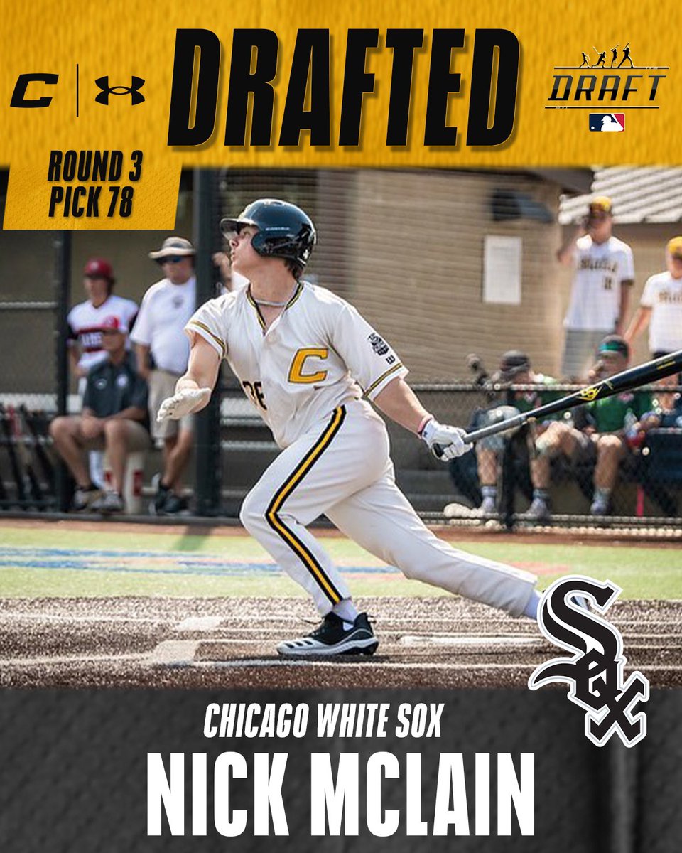 Canes Baseball (@thecanesbb) on Twitter photo Canes Alum <a href="/nickmclain_/">Nick McLain</a> (Arizona State, Tustin, CA) has been drafted Round 3 Pick 78 by the <a href="/whitesox/">Chicago White Sox</a>
#TheCanesBB | #MLBDraft2024
#DifferentBrandOfBaseball Canes Alum <a href="/nickmclain_/">Nick McLain</a> (Arizona State, Tustin, CA) has been drafted Round 3 Pick 78 by the <a href="/whitesox/">Chicago White Sox</a>
#TheCanesBB | #MLBDraft2024
#DifferentBrandOfBaseball