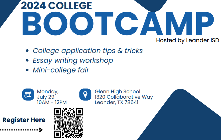 GHS is hosting this FREE event! Open to all LISD students.