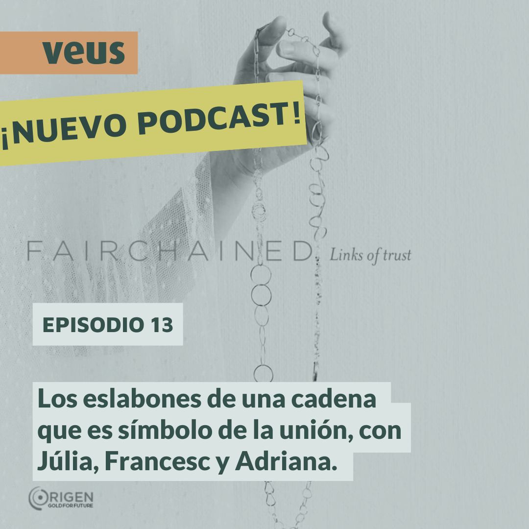 <a href="/JuiaJewels/">Juia Jewels</a>, <a href="/JewelryMajoral/">MAJORAL</a> y <a href="/drianadh/">Adriana Díaz H / Joyas</a> son parte de FAIRCHAINED, una cadena que es símbolo de unión y de fortaleza en la acción colectiva.

🎙️ Escucha el podcast:
veus.info/es/podcasts/lo…