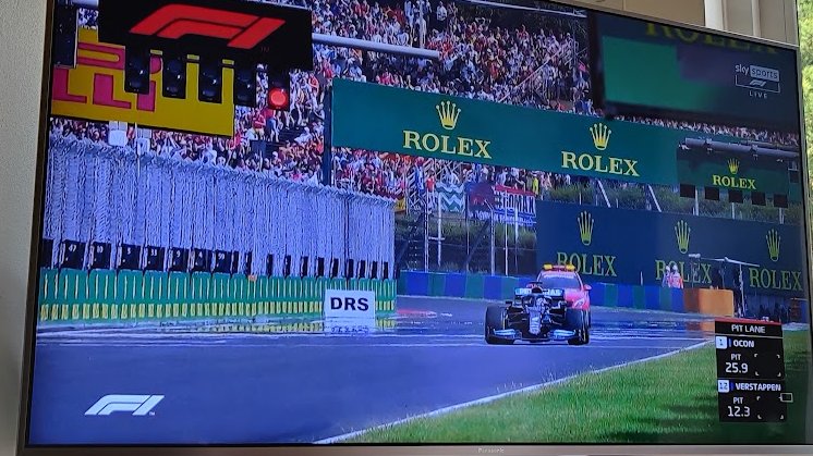 ItsRahulll's tweet photo. @ln4norris And then having Hamilton take the restart on his own https://t.co/Re0DNbfBME
