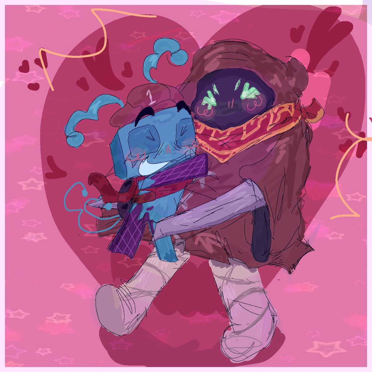 ZUNIpep_'s tweet photo. IS THERE ANY #bomg1 SHIPPERS HERE⁉️#smg4fanart #smg4 #smg1 #smg4bob https://t.co/45Xd4BRIJ4