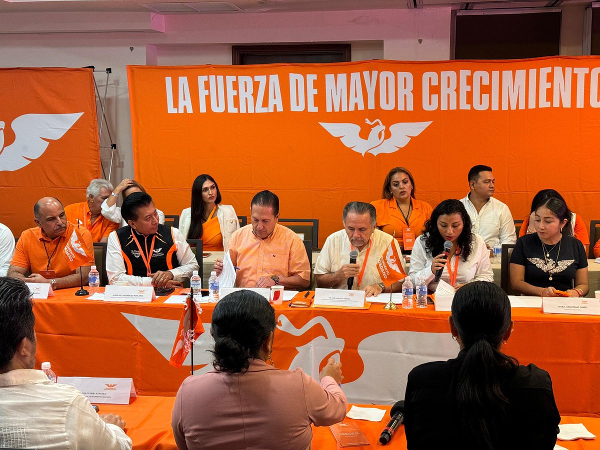 Congresistasmx's tweet photo. 🗞️ Movimiento Ciudadano fortalece su unidad y crecimiento en Quintana Roo.

José Luis Pech [@DrJLPech] y Jacobo Cheja Alfaro [@Jacobo_Cheja] integrantes de @MovCiudadanoQR destacaron los buenos resultados obtenidos por el partido en el país y estado.📑 https://t.co/qBfu00NqIn https://t.co/uGdwVkSGP0