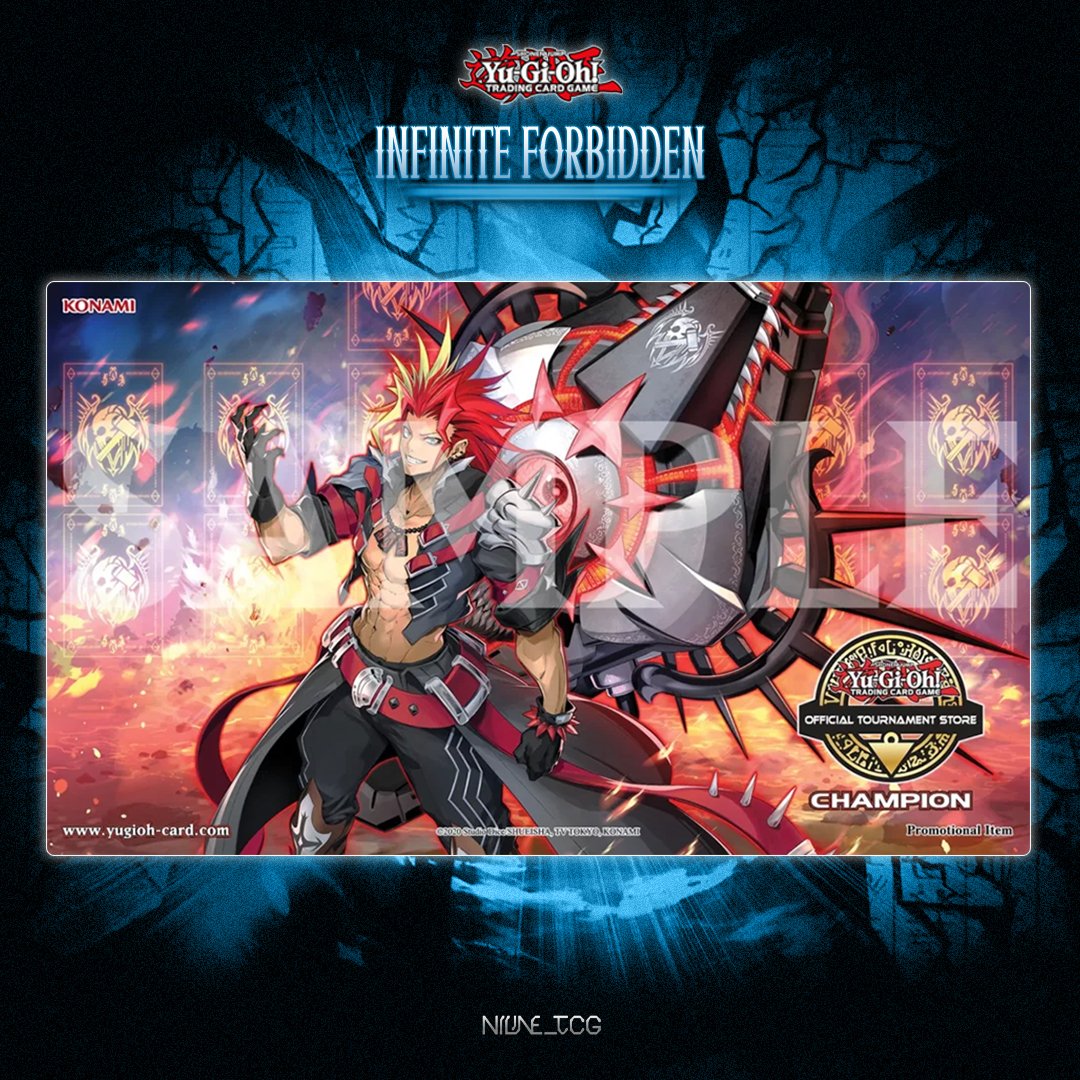 niline_tcg's tweet photo. Nouveau tapis issu de l'édition "Infinite Forbidden" [INFO] !

Source : https://t.co/EiUddG67Mt
#遊戯王 #yugioh #유희왕 #tcg #yugiohcards #infiniteforbidden #masterduel https://t.co/VCyVbPY3ve