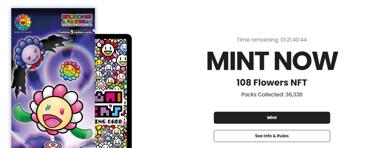 36k packs minted in just a few hours, about 52 eth. Wonder what the final count will be when minting closes.