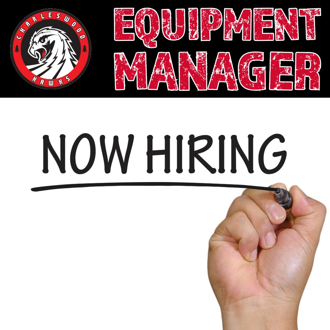 🗣️ The Hawks are looking to hire a new equipment manager for the upcoming 2024-2025 season. Link for job posting on our website! #gohawks #mmjhlhawks #charleswoodhawks #teamplayer #passionateabouthockey #stickstapeskate #thecoy