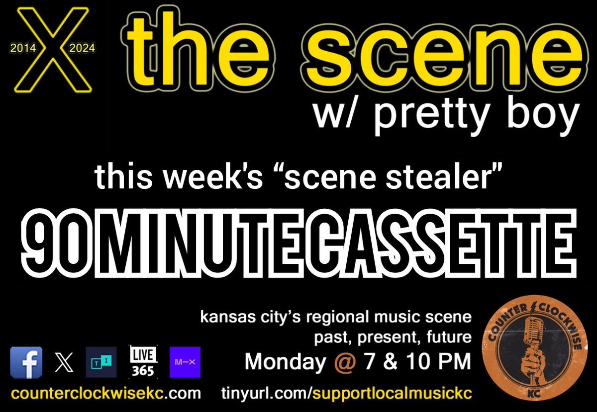 Churkendooser's tweet photo. TO-NITE: Hear @A_Light_Within @burningbushkc and more!

7 &amp; 10 PM Central
ONLY on @Counterkc

https://t.co/RYjFTKu37a
@Live365 &amp; @tunein: search "CounterClockwiseKC"

https://t.co/T1kPI41OC0

#supportlocalmusic https://t.co/CJjVRFZJit