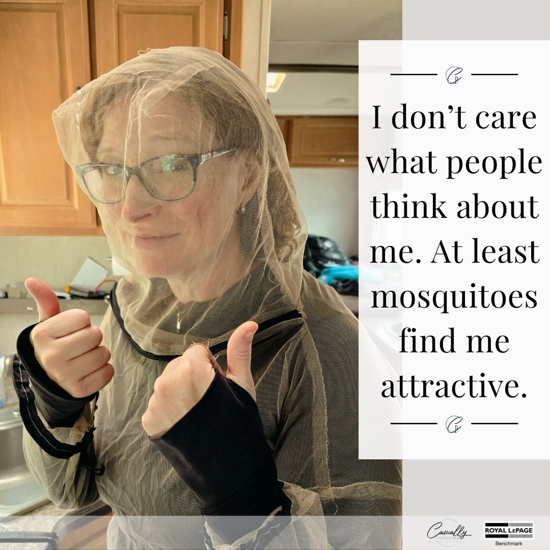 CasuallyProRE's tweet image. I don&apos;t care what people thing about me.
At least mosquitoes find me attractive. 

Let&apos;s make YOUR dreams... Realty!

#camping #mosquitoes #mosquitonet #attracted #eatenalive #selfie #casuallypro #dreamstorealty