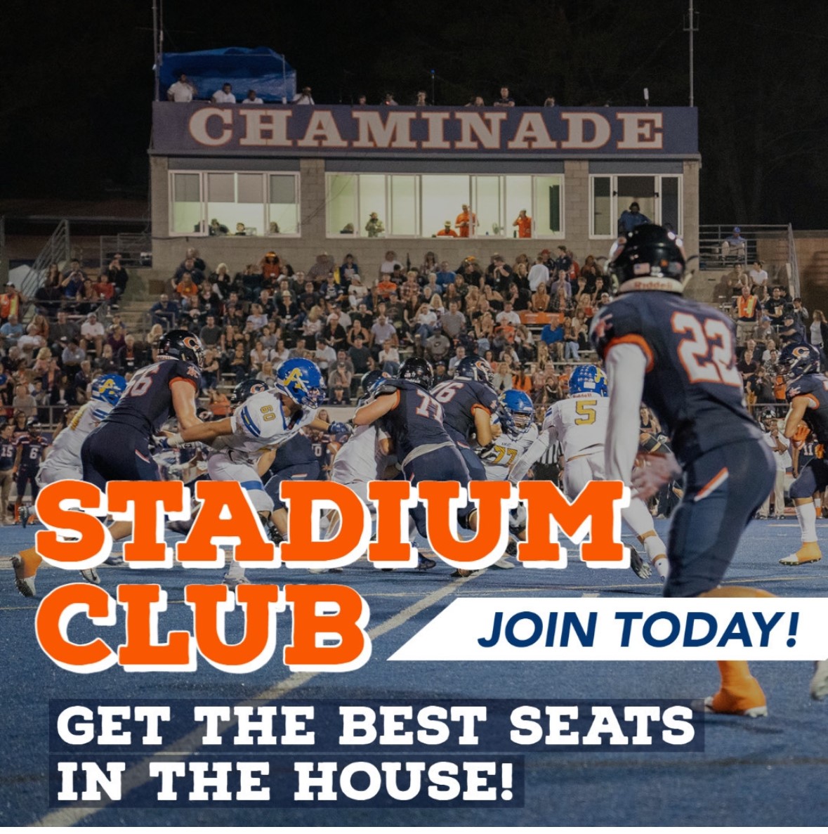 Calling all EAGLE FANS! This fall, enhance your game day experience by signing up for a Stadium Club membership. Register today and enjoy special seating, VIP parking, and a special opening game tailgate party. Visit bit.ly/StadiumClub2024 for more information.