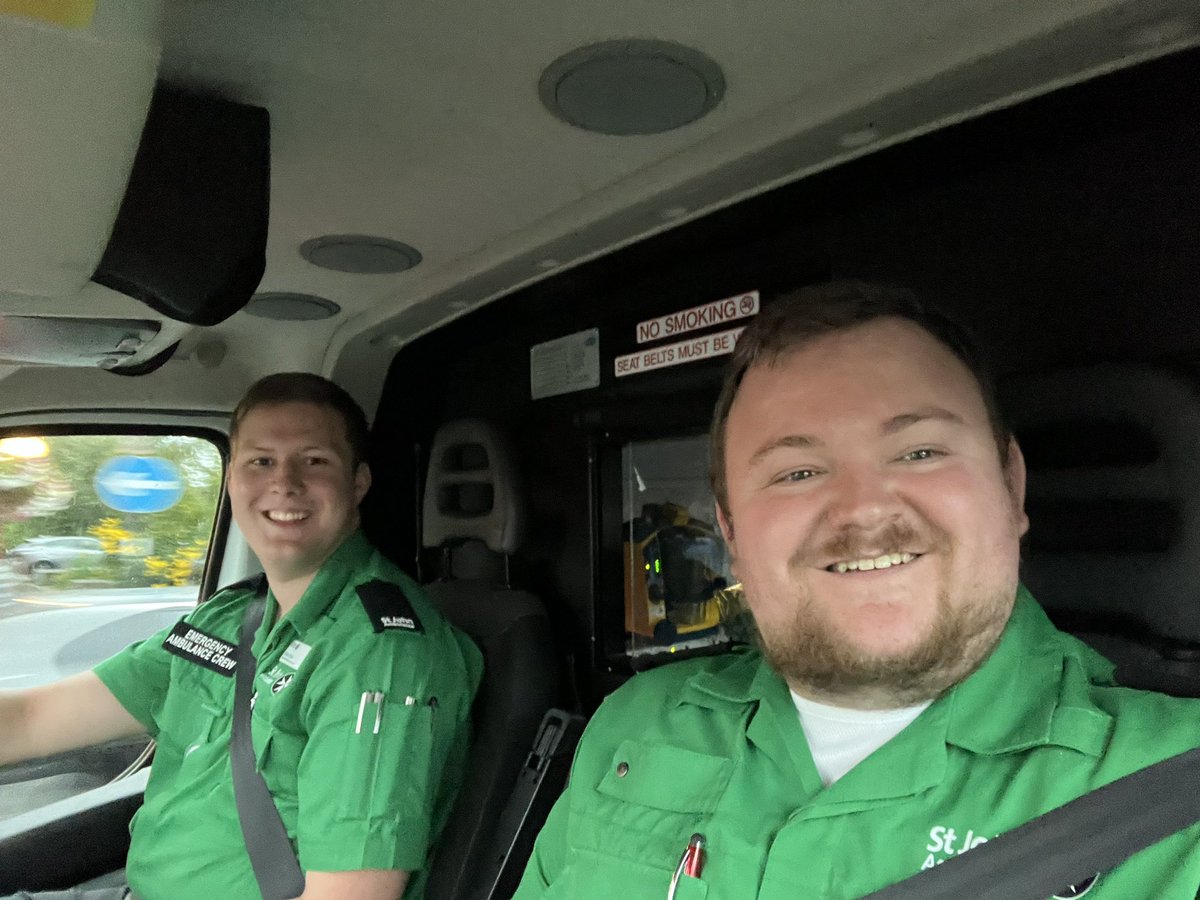 Billy Brown (@billybrown01) on Twitter photo <a href="/Alex18516131/">Alex Cox</a> and I are out crewing for <a href="/stjohnambulance/">St John Ambulance England</a> supporting <a href="/SECAmbulance/">South East Coast Ambulance</a> today on a twilight shift. #StJohnPeople #OneTeam #MySJADay <a href="/Surrey_SJA/">SJA Surrey District</a> <a href="/Alex18516131/">Alex Cox</a> and I are out crewing for <a href="/stjohnambulance/">St John Ambulance England</a> supporting <a href="/SECAmbulance/">South East Coast Ambulance</a> today on a twilight shift. #StJohnPeople #OneTeam #MySJADay <a href="/Surrey_SJA/">SJA Surrey District</a>