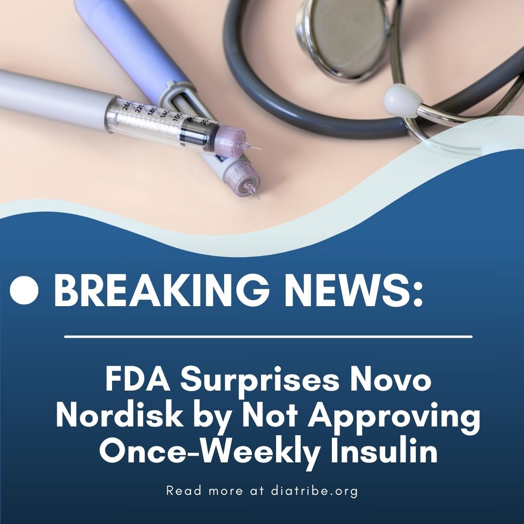 Breaking News: The FDA has denied approval for Novo Nordisk’s once-weekly #insulin icodec in the U.S. Approval is unlikely in 2024. Learn more about the details and next steps here - bit.ly/3zJvrJD. #Diabetes #Insulin #FDA #HealthNews