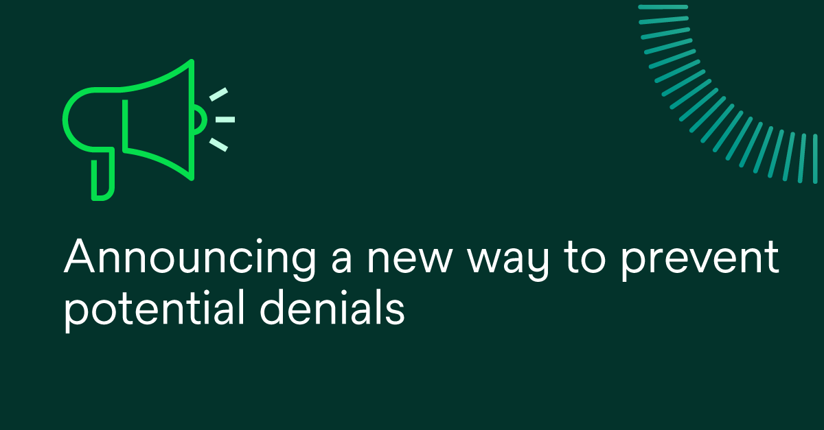 rajagopalbs's tweet photo. The best way to address clinical denials? Avoid them from the start. Our new solution
helps predict, prioritize and prevent potential denials. Get the scoop. #Solvers https://t.co/D1FV0HGyiM https://t.co/wQaqx03BKE