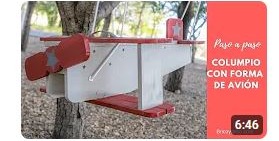 ¿Te gustaría que los peques de la casa disfruten jugando en el jardín? Sigue este #pasoapaso para hacer un #columpio de #madera para #niños con forma de #avión. ¡Les va a encantar!
👉 youtu.be/etQnV9JjM_c?fe…
#bricolaje #mujermanitas #territoriopractico #bricolajecasero