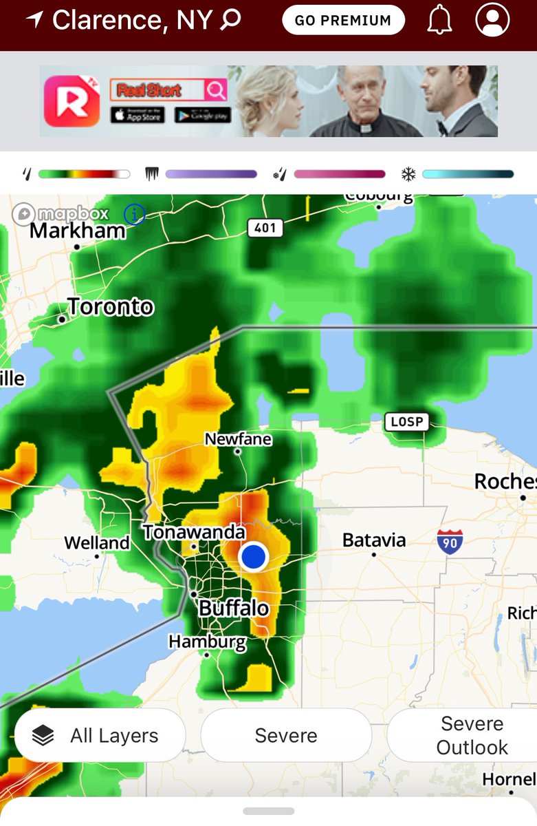 ClarTownPool's tweet photo. Due to the current weather and the future predicted weather this afternoon, we are closing the pool for the day!

@TownofClarence https://t.co/NwAAGbFprl