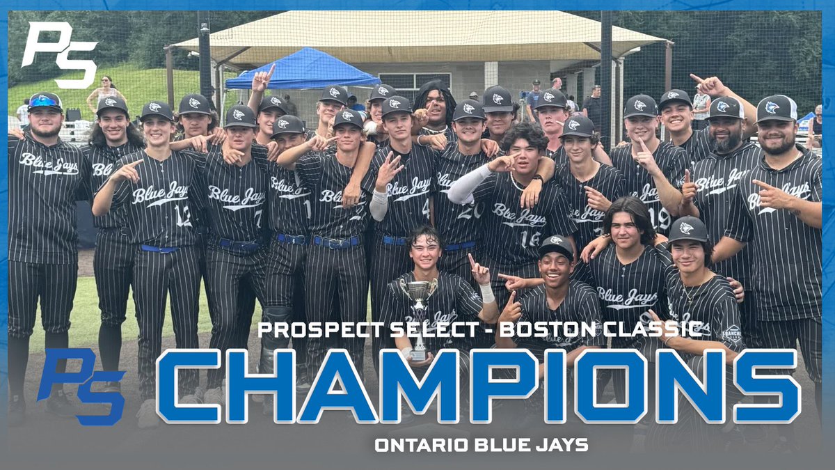 Anotha one 🏆 

Ontario Blue Jays 15U bring home some hardware at the <a href="/PSBaseballinc/">Prospect Select</a> Boston Classic! Congratulations boys 🤝 

#OBJFam