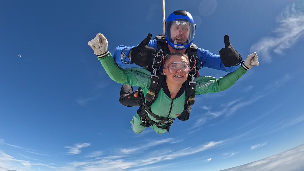 KateLine6's tweet image. You are so fearless @LoisGrace19 🪂 such a wonderful day! What’s next on your bucket list? X